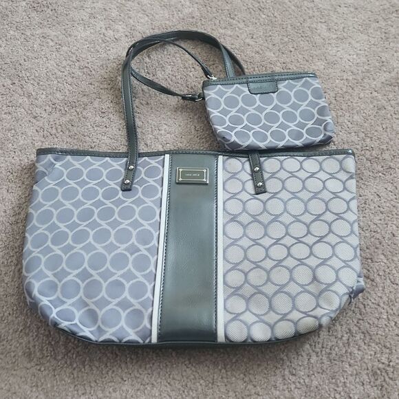 Nine West Purse Circle Print - Picture 1 of 4